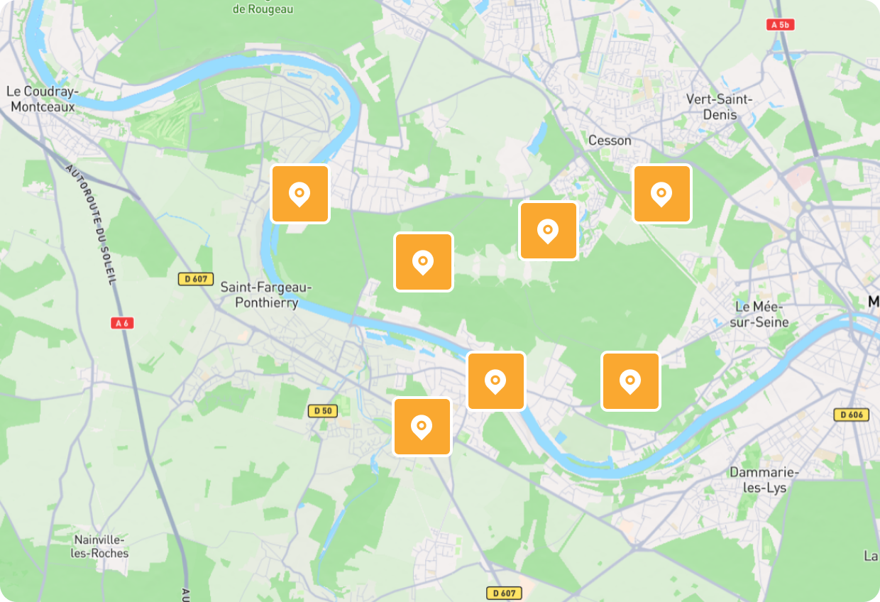 Carte des prix immobiliers